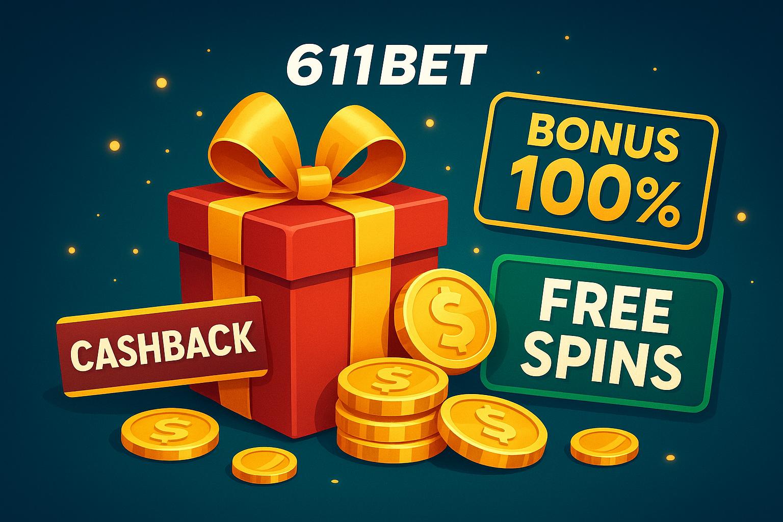 O bônus promocional 611BET é uma ótima maneira de começar sua aventura