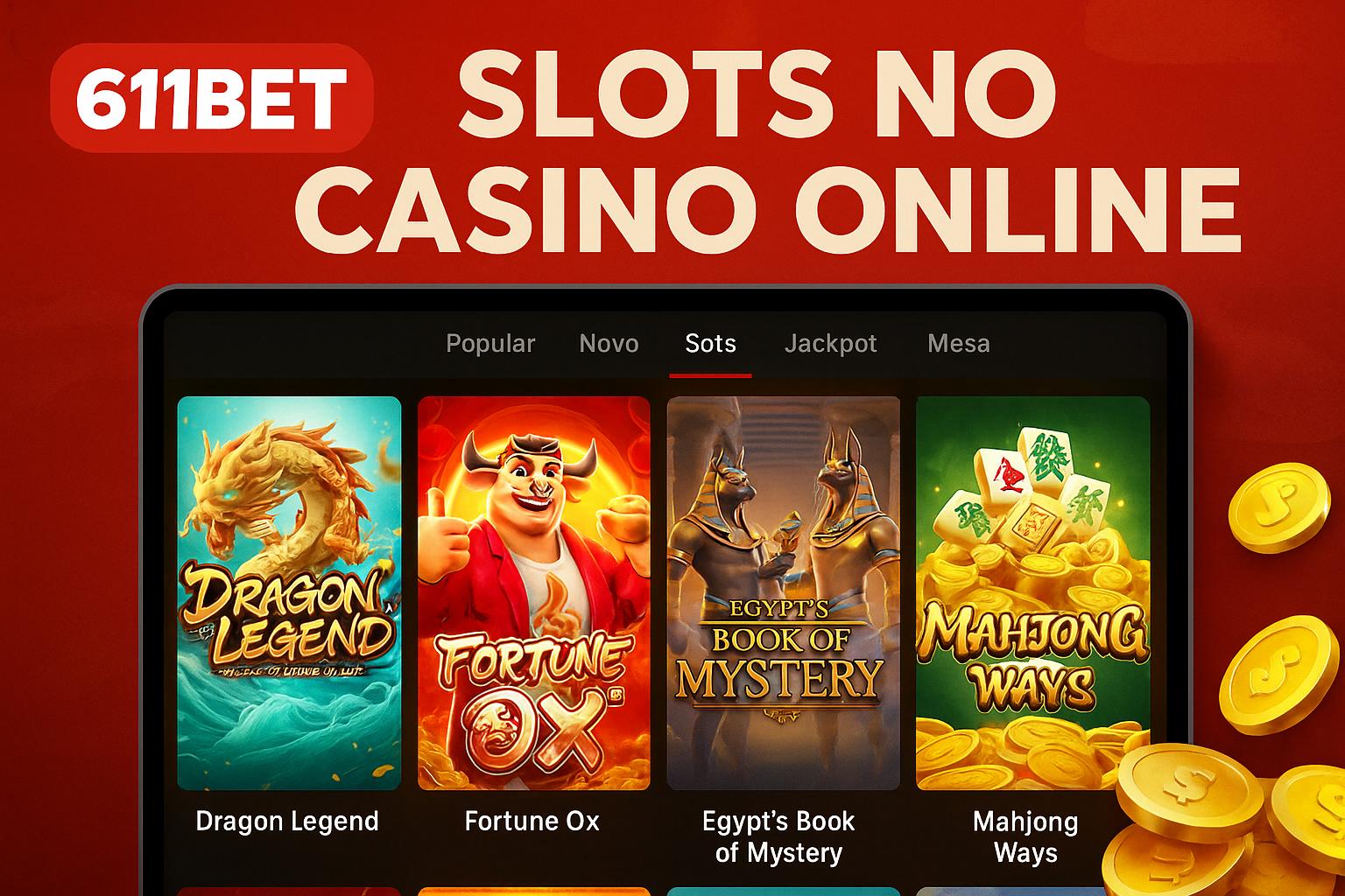 Jogos de Slot no Casino Online 611BET