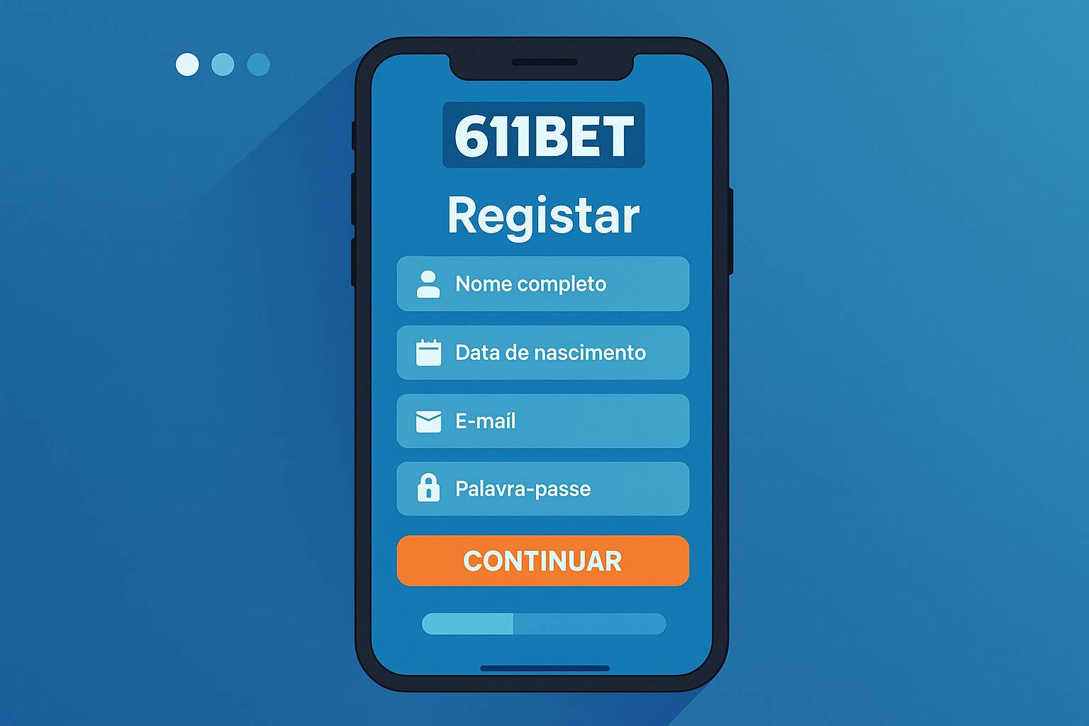 Não Perca tempo, o rRgistro na site 611BET